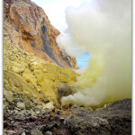 Niedaleko epicentrum wydobycia, Kavah ijen