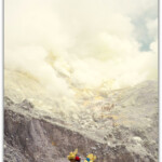 Mały w gląd w trasę , Kawah Ijen